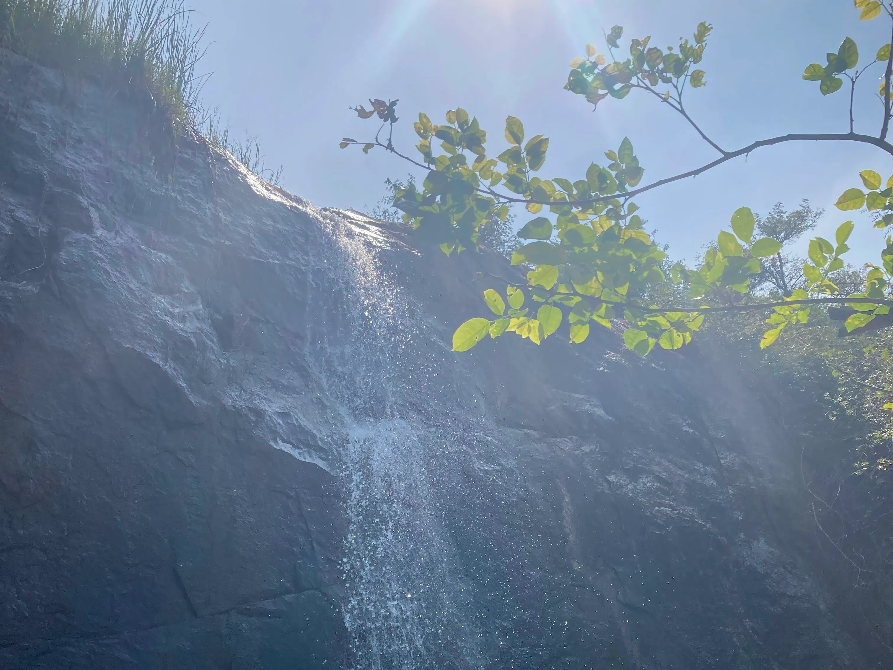 Captivating view from the top of a beautiful hike in Ramanagara, about 60 km from Bangalore -- Handi Gundi.