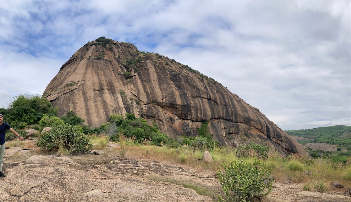 Open rock on Sounder Hill