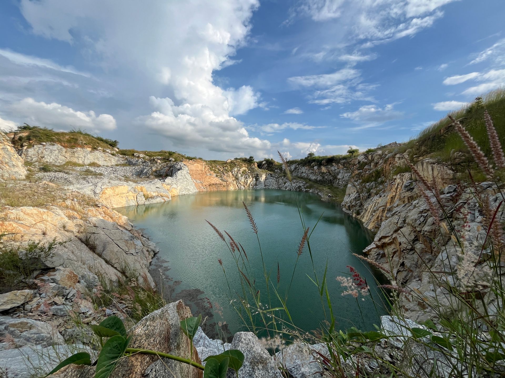 Forest Exploration and Quarry Swim