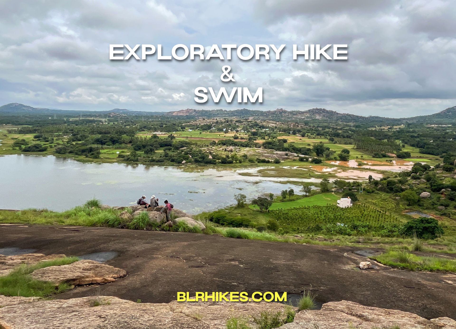 Exploratory hike and Swim near Kolar